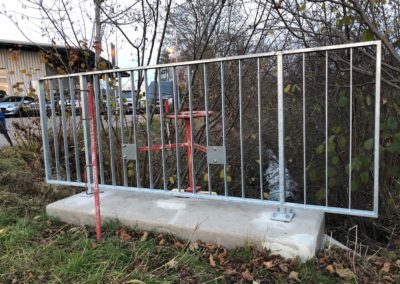 Mostbachbrücke - neues Geländer